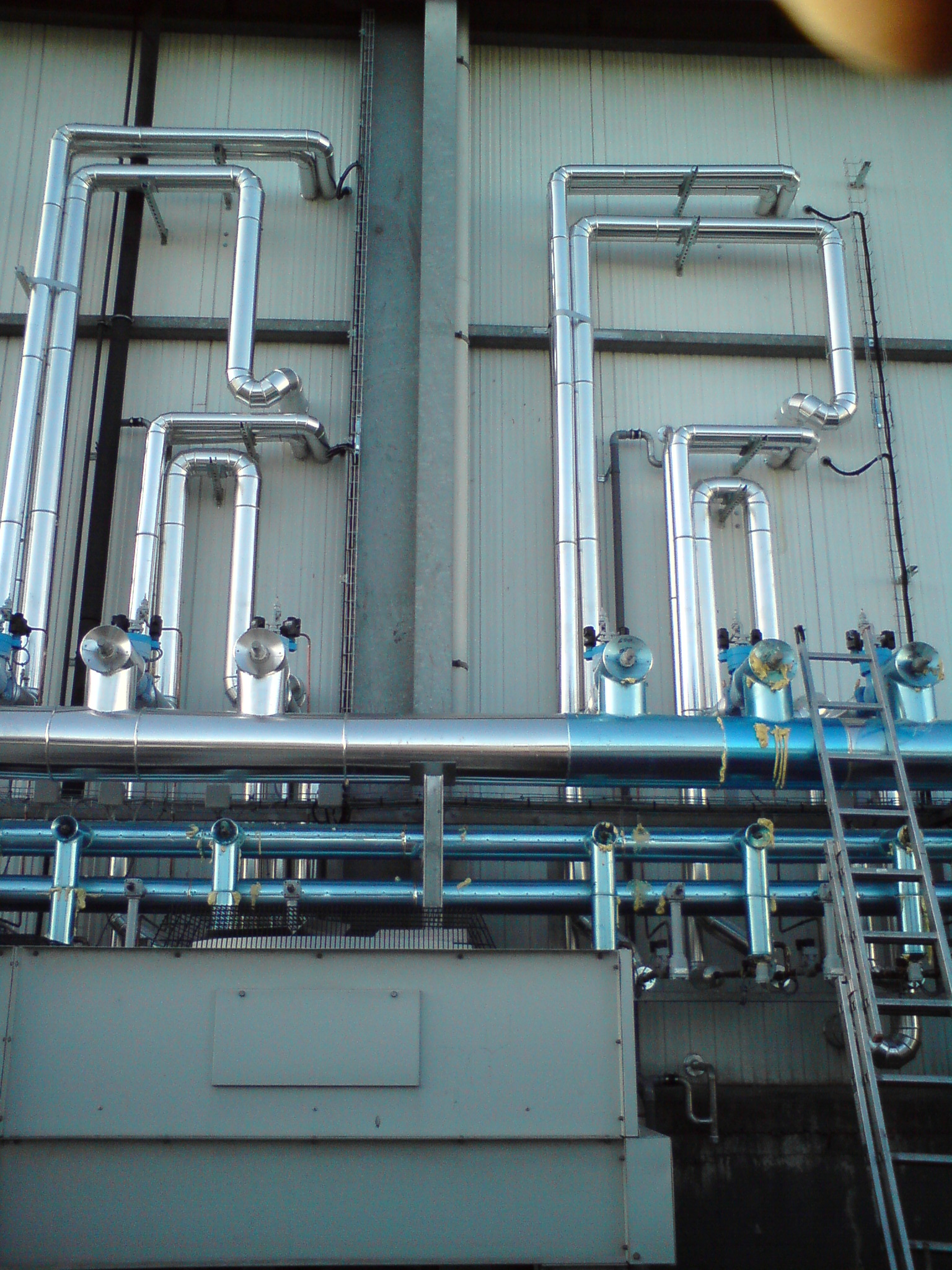 tuyauterie.fluides généraux.branchement évaporateur négatif